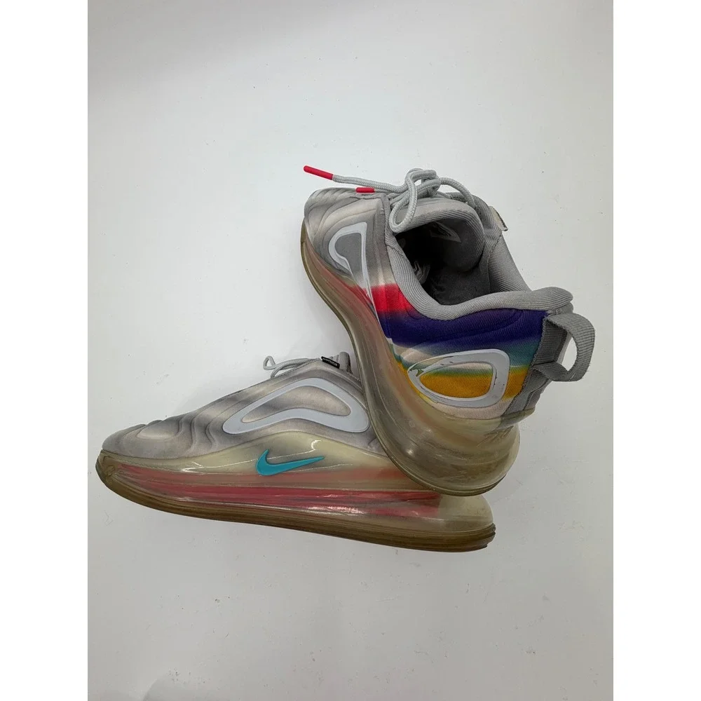 Nike Air Max 720 Men 13‎ Gray Be True Rainbow AO2924-011 Sneaker